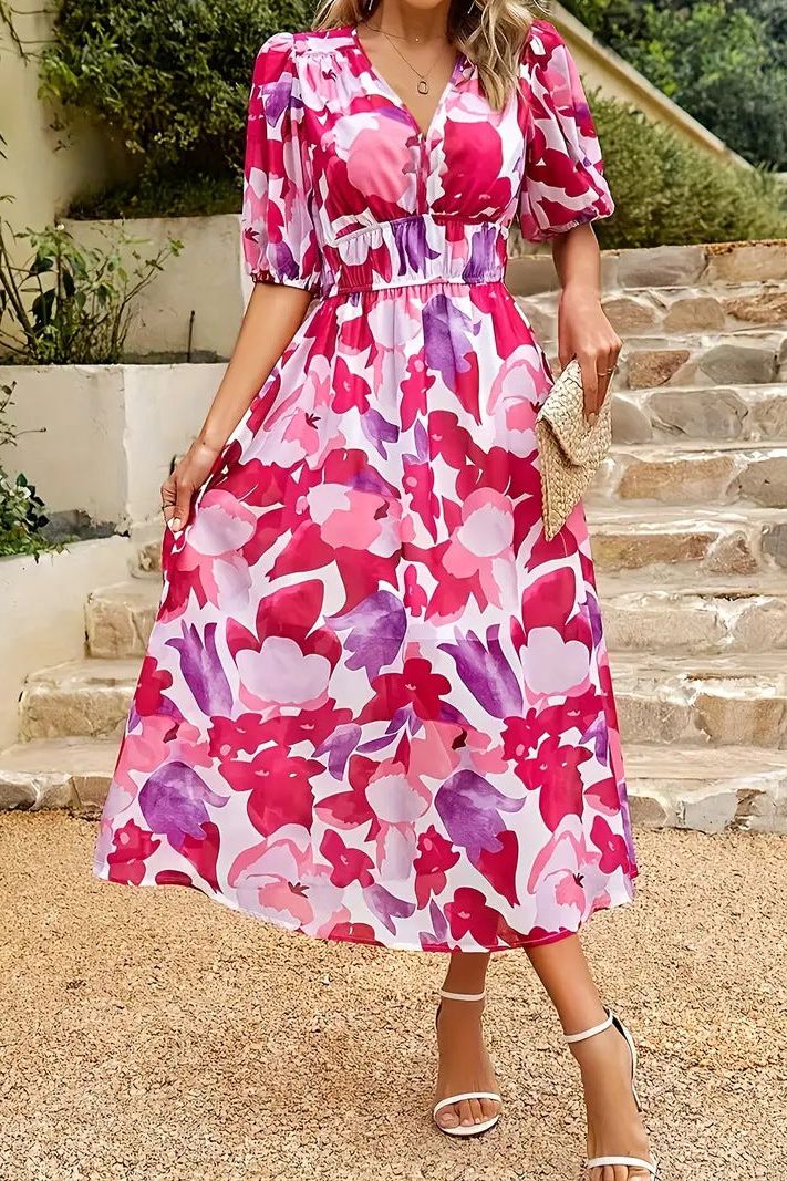Lyra™ Modern Graphic Dress