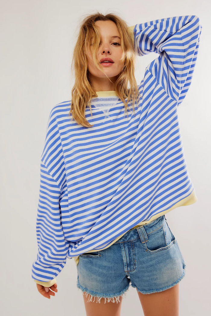 Madeleine™ Relaxed Stripe Pullover