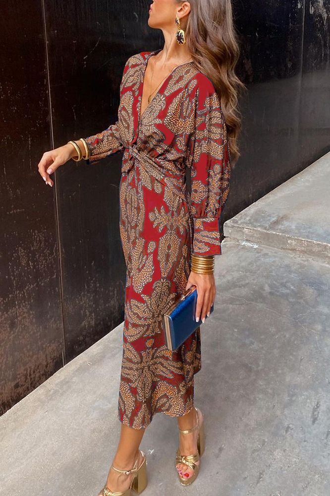 Melody™ Autumn Printed Dress