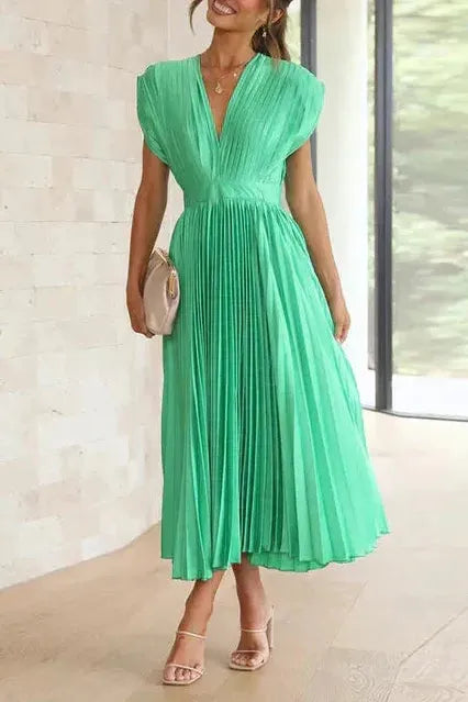 Josephine™ Regal Pleated Dress