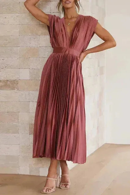 Josephine™ Regal Pleated Dress