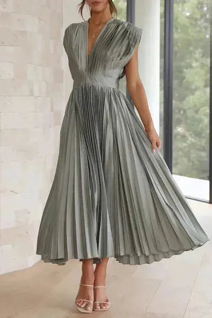 Josephine™ Regal Pleated Dress