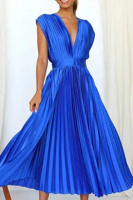 Josephine™ Regal Pleated Dress