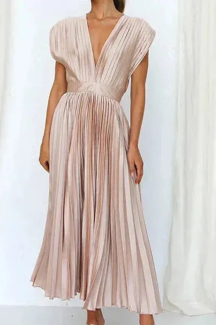 Josephine™ Regal Pleated Dress