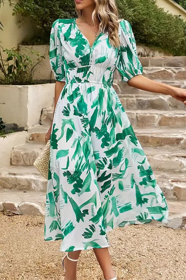 Lyra™ Modern Graphic Dress