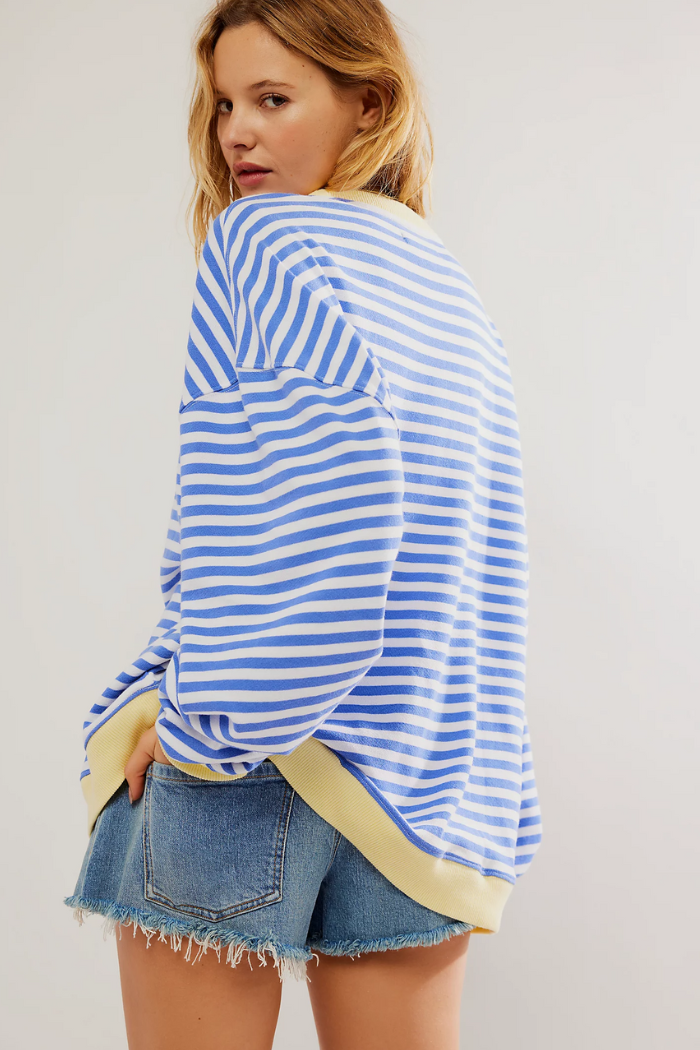 Madeleine™ Relaxed Stripe Pullover