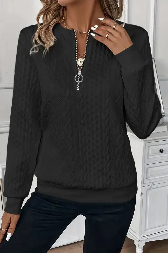 Louisa™ Cozy Zip Sweater