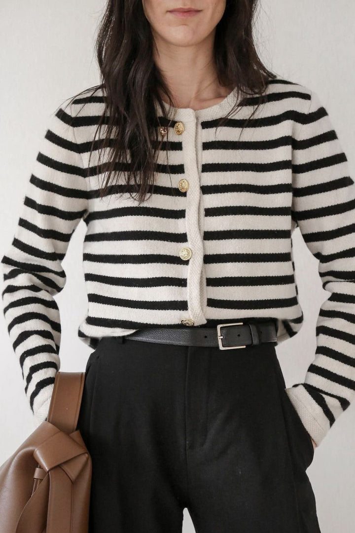Kylie™ Parisian Stripe Cardigan