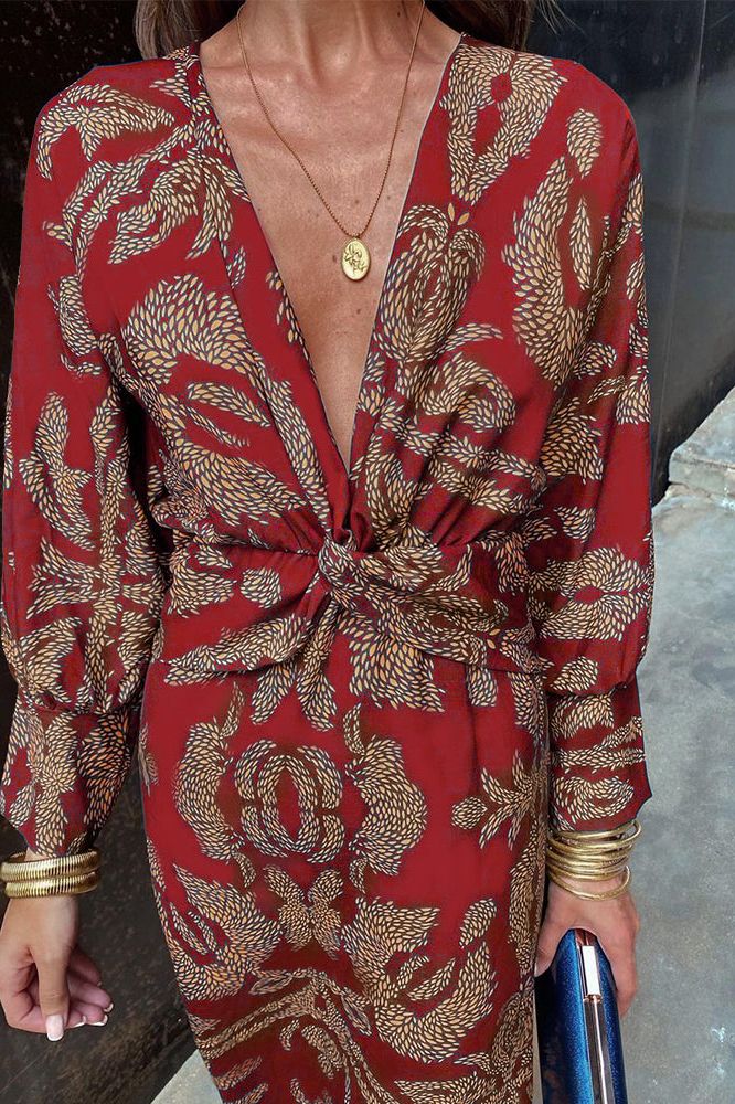 Melody™ Autumn Printed Dress