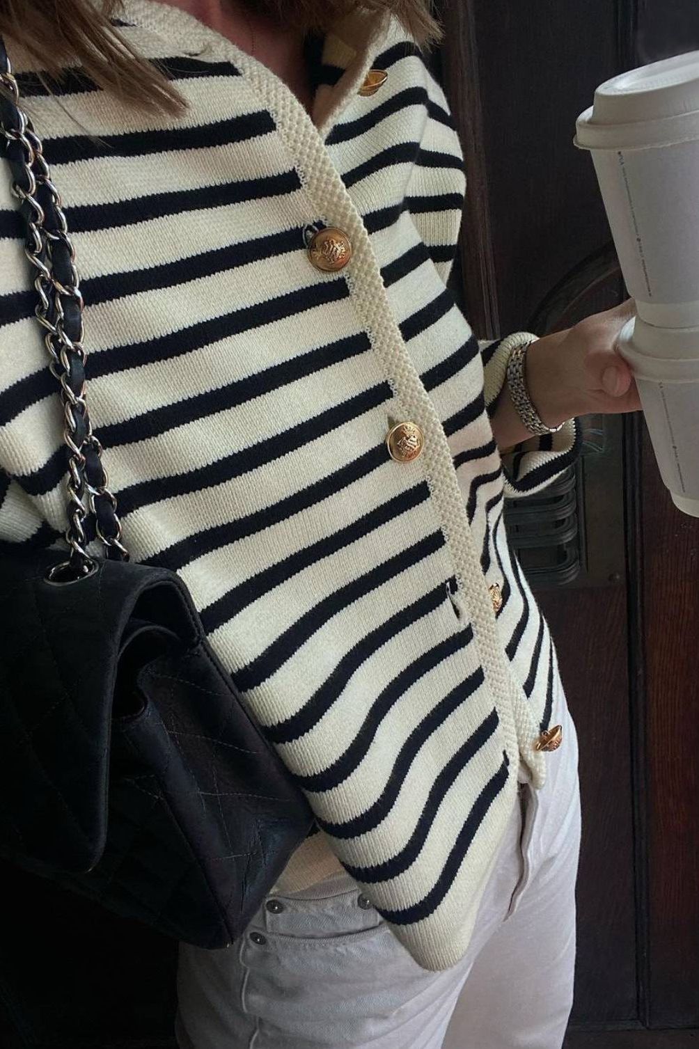 Kylie™ Parisian Stripe Cardigan