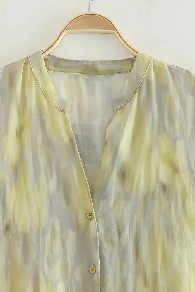 Paige™ Vibe Tie-Dye Blouse