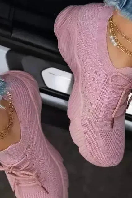 Mesh-Casual Sneakers