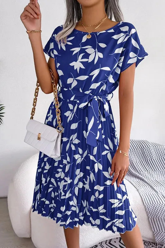 Estelle™ Floral Pleated Dress