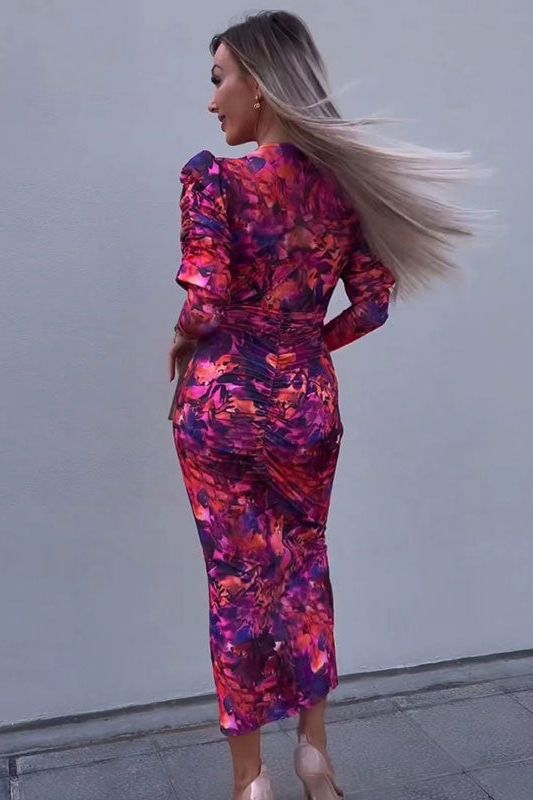 Shania™ Figure-Hugging Maxi Dress