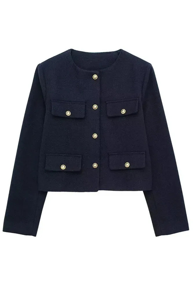 Eloise™ Chic Button-Up Jacket