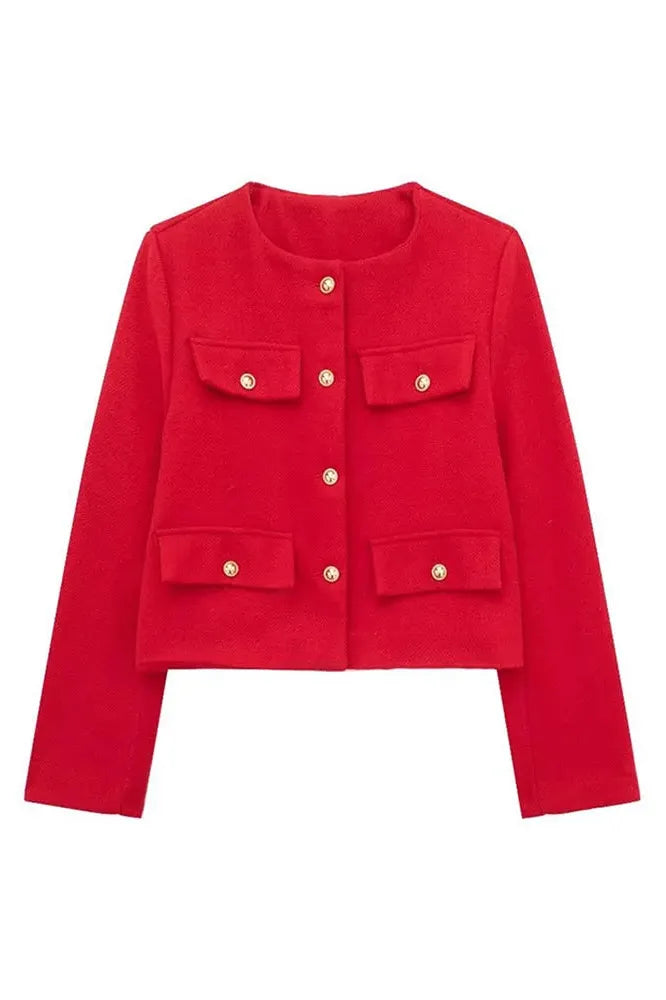 Eloise™ Chic Button-Up Jacket