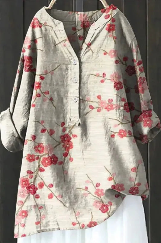 JULIETTE | BLOUSE WITH FLORAL PRINT