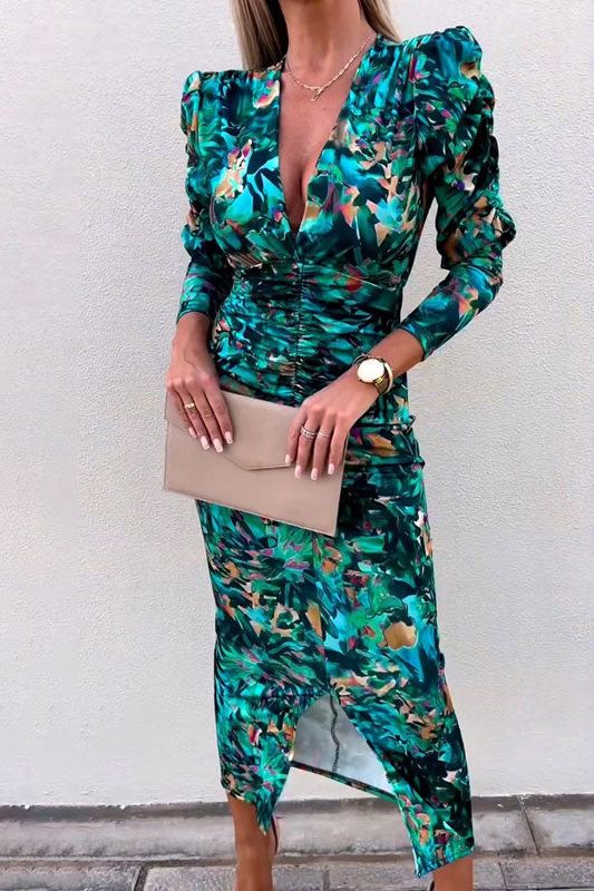 Shania™ Figure-Hugging Maxi Dress