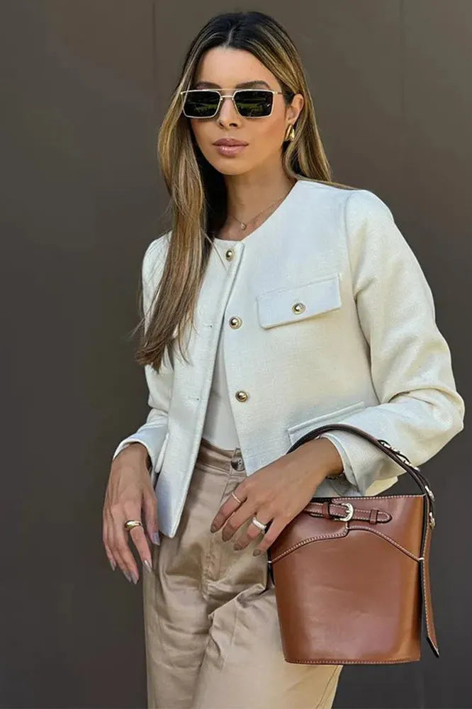 Eloise™ Chic Button-Up Jacket