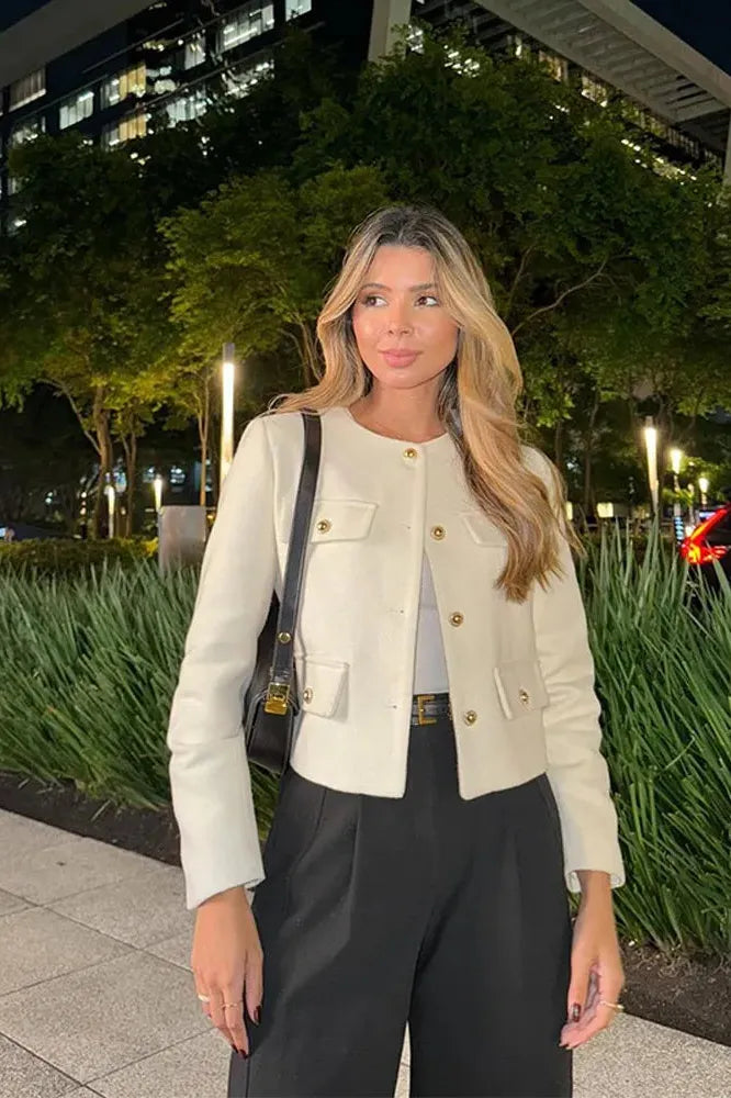 Eloise™ Chic Button-Up Jacket