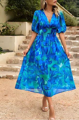 Lyra™ Modern Graphic Dress