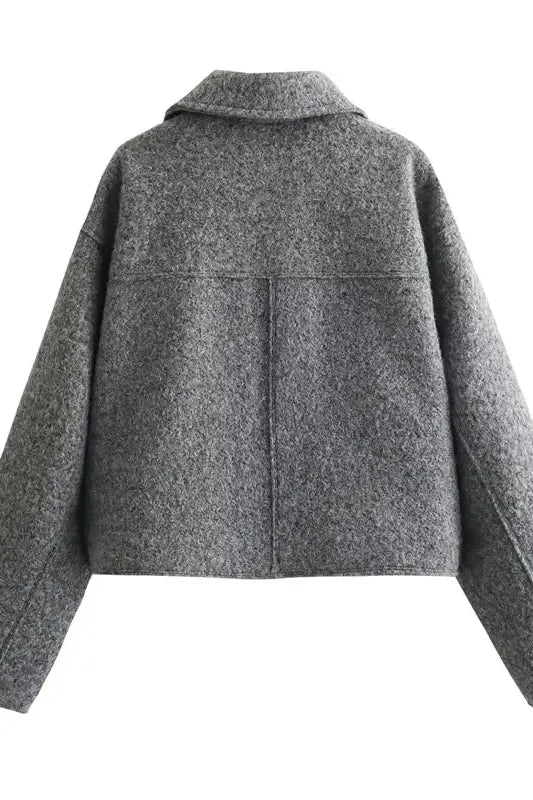 Meghan™ Sleek Cropped Coat