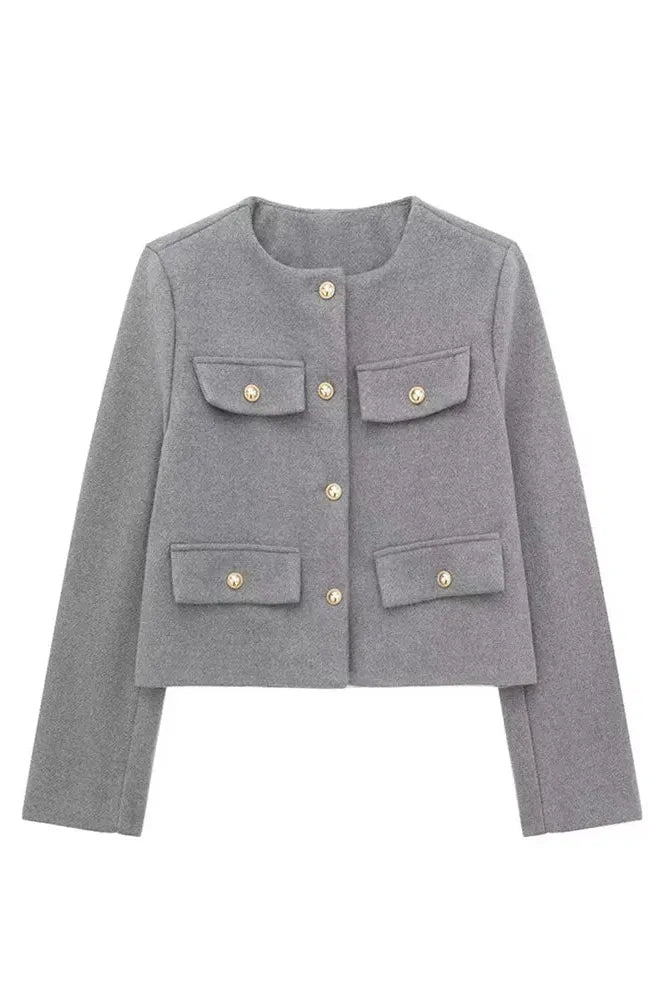 Eloise™ Chic Button-Up Jacket