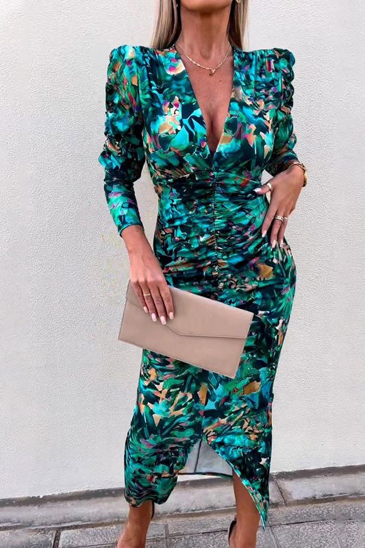 Shania™ Figure-Hugging Maxi Dress