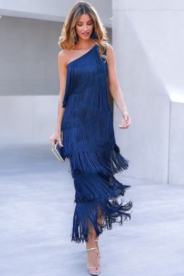 Hailey™ Fringed Showstopper Dress