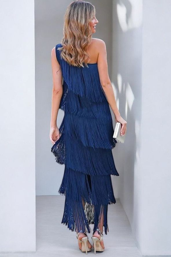 Hailey™ Fringed Showstopper Dress